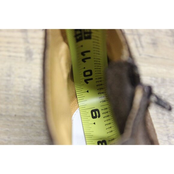 Maison‎ Martin Margiela distressed suede leather triangle wedge heel ankle boots - Picture 8 of 16